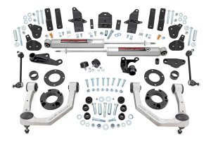 Toyota Tacoma Suspension Lift Kit - Front + Rear - Rough Country - 3.5 Inch + Upper Control Arms - '24-'26